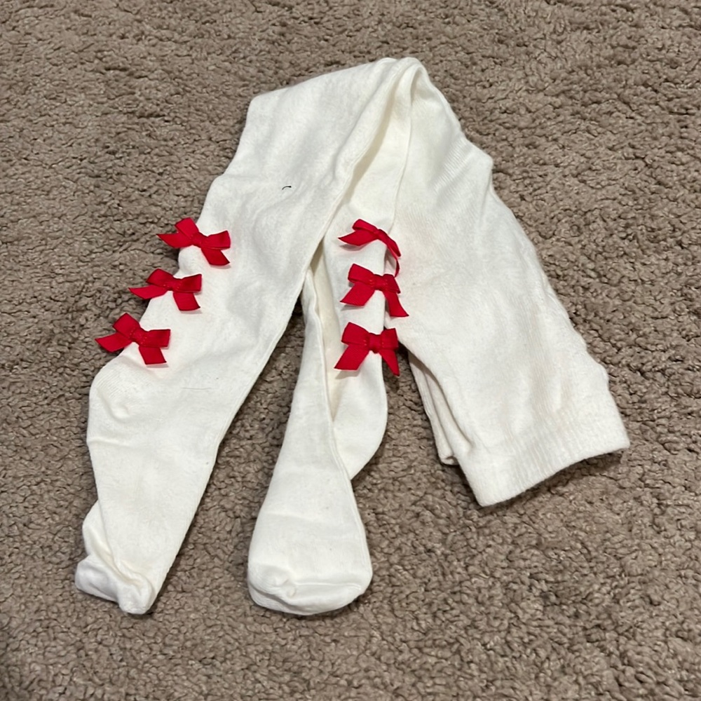 Janie and Jack Bow Tight Sz 2T-3